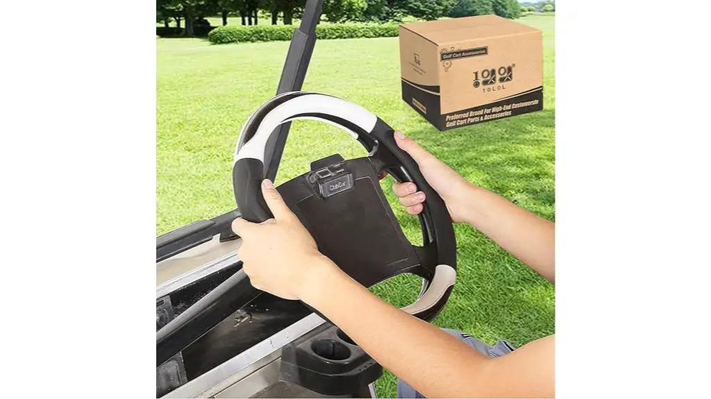 golf cart steering accessory