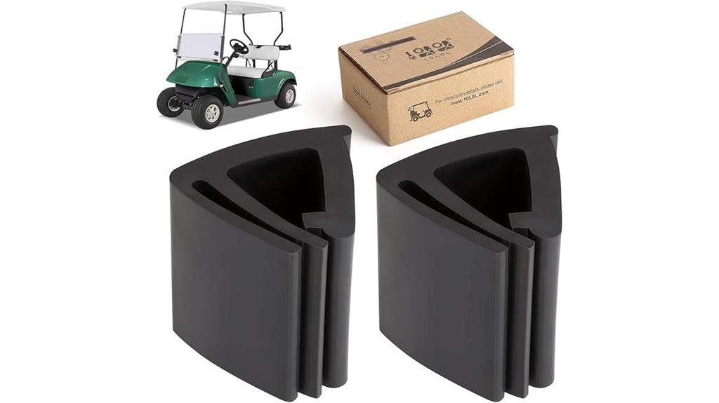 golf cart windshield clips