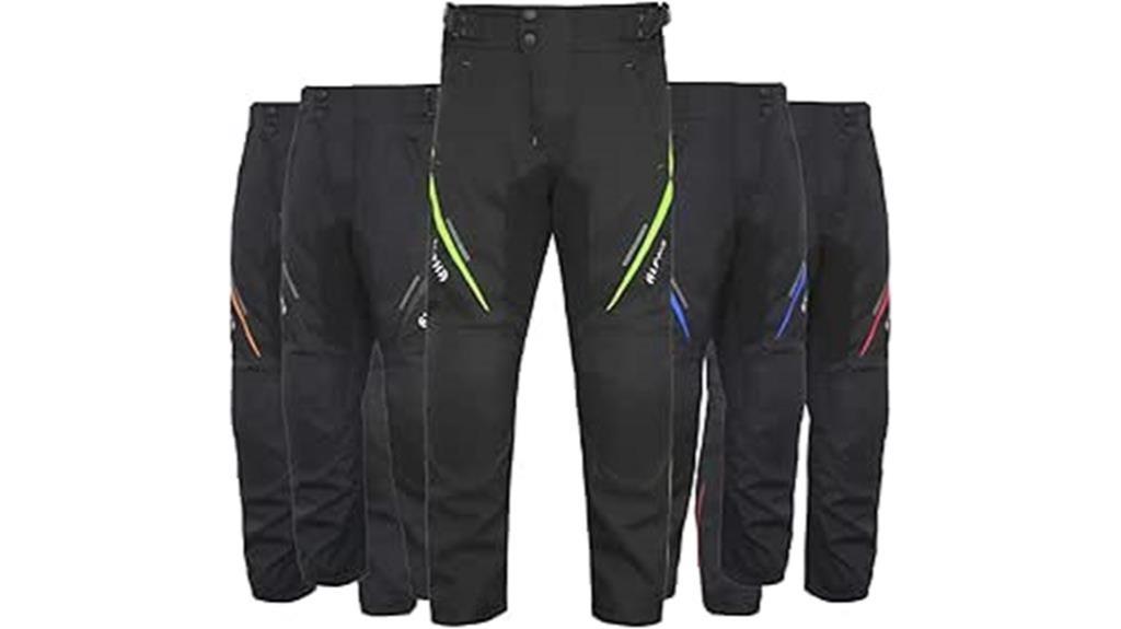 green motorcycle pants men