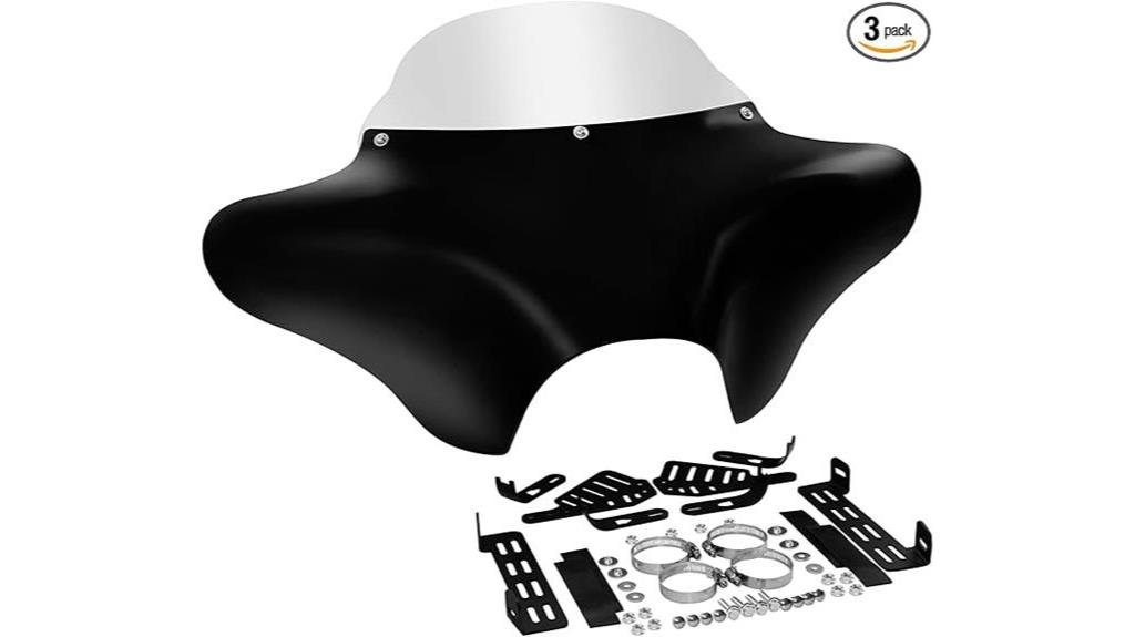 harley batwing fairing windscreen