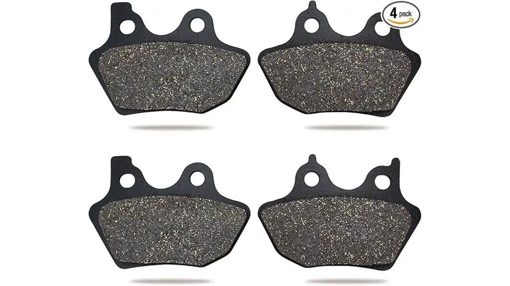 harley brake pads 2000 2007