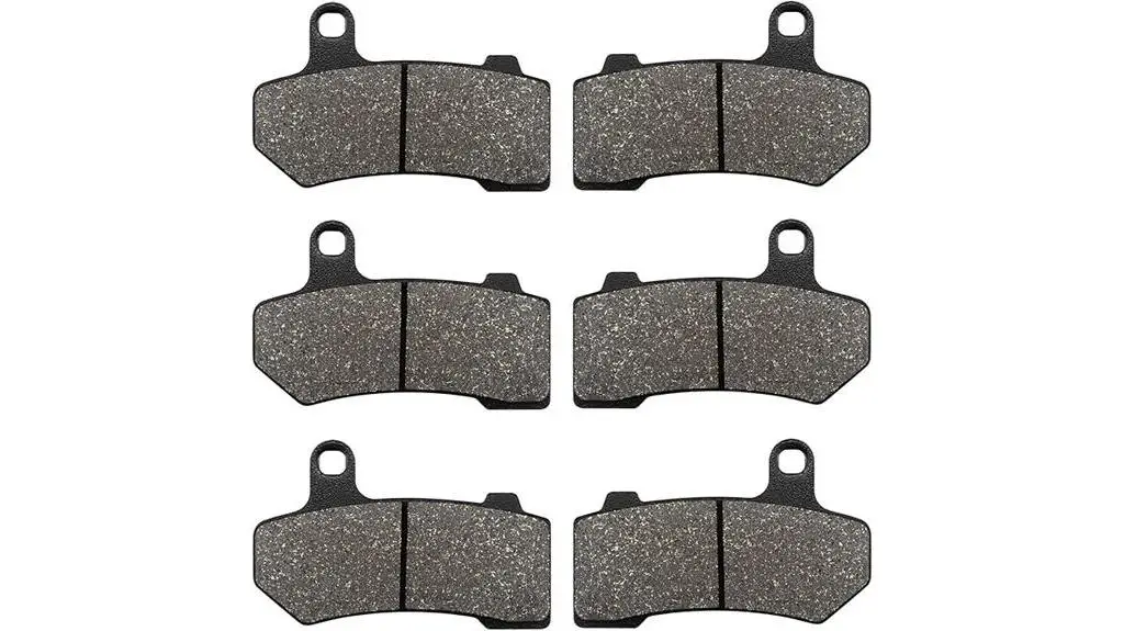 harley brake pads variety