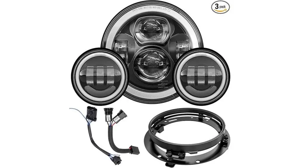 harley davidson led headlight kit