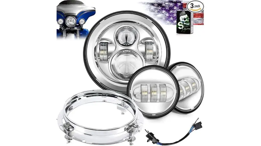 harley davidson led headlights kit