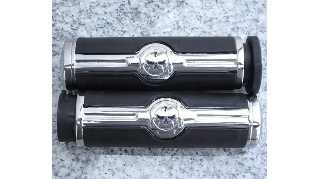 harley davidson skull grips