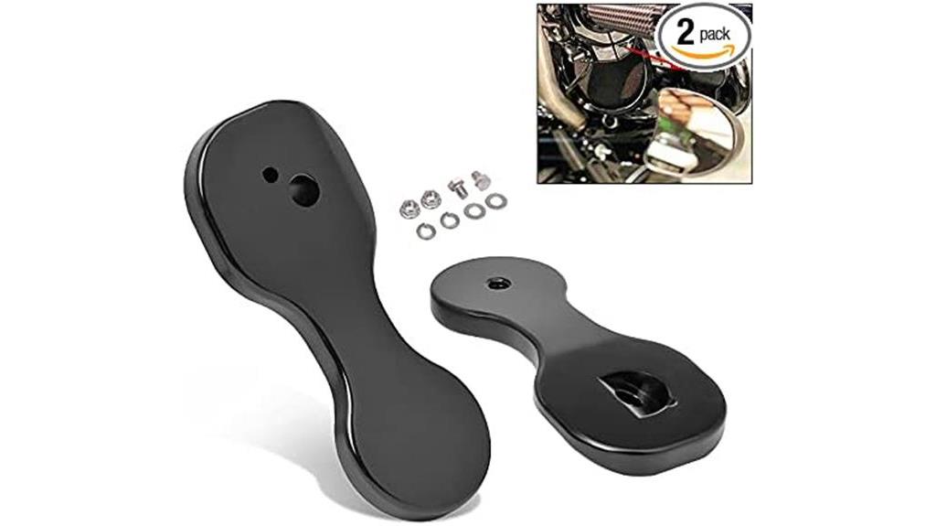 harley mirror bracket adapter