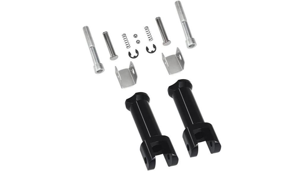 harley softail footpeg supports