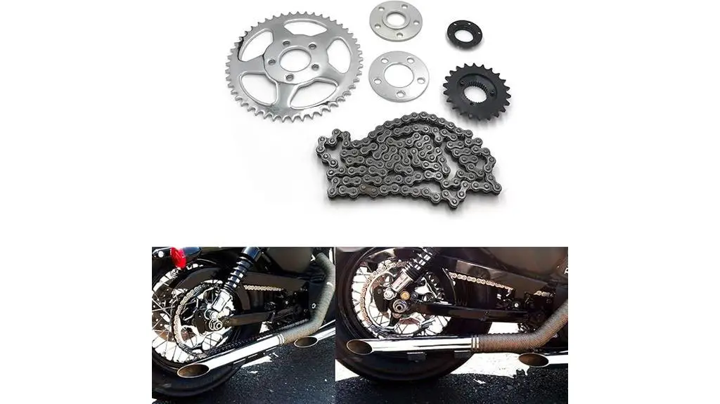 harley sportster sprocket conversion