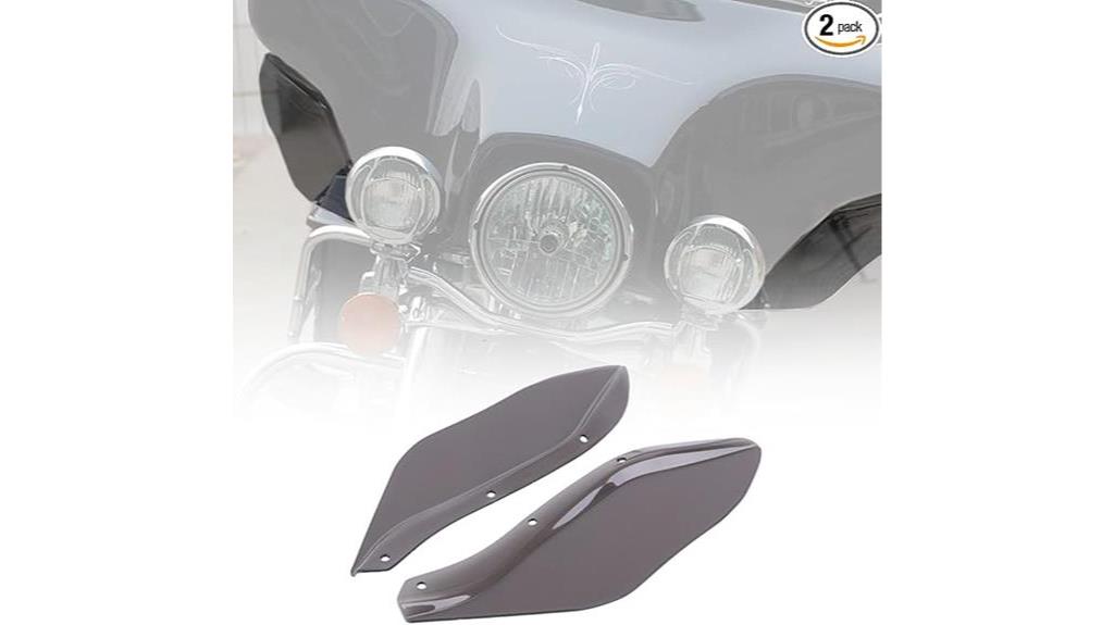 harley touring air deflectors