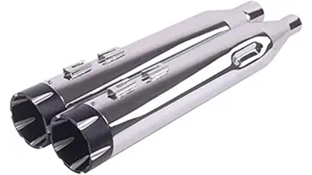 harley touring chrome muffler