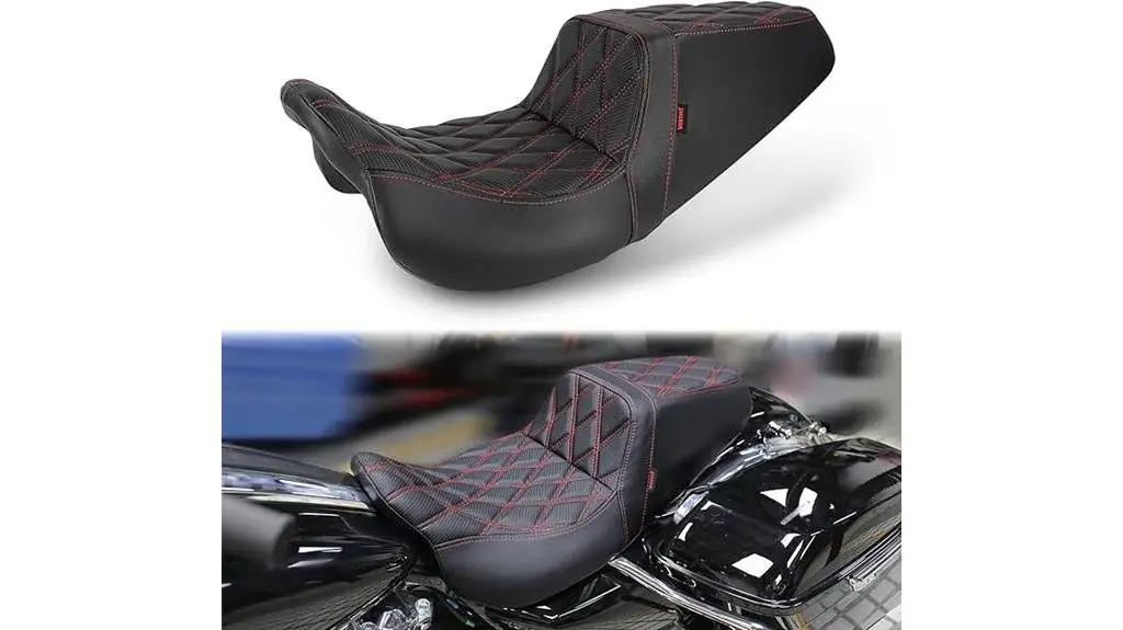 harley touring lower bucket seat