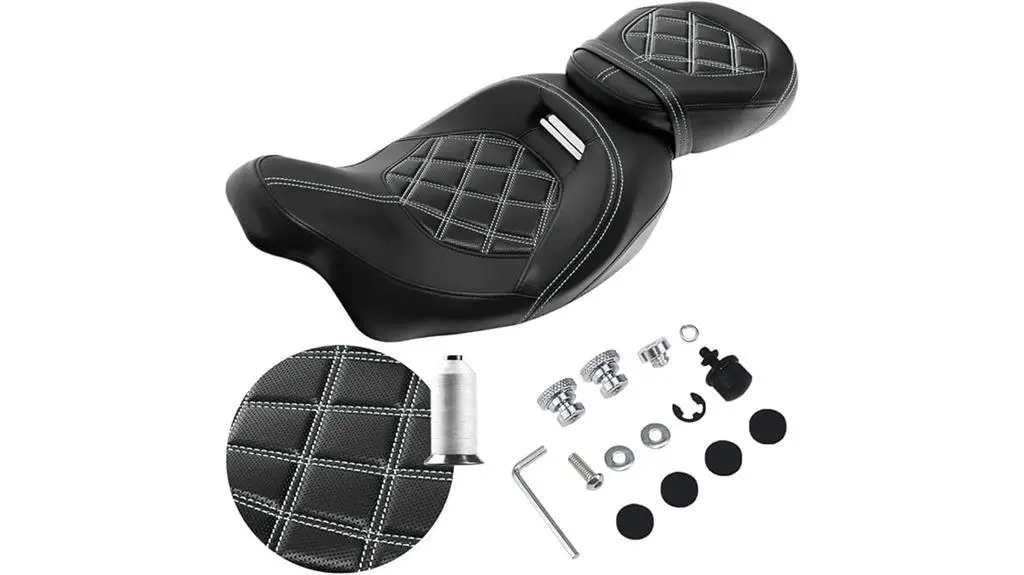 harley touring models seat