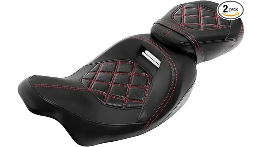 harley touring two piece seat