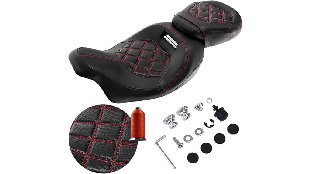 harley touring two up seat