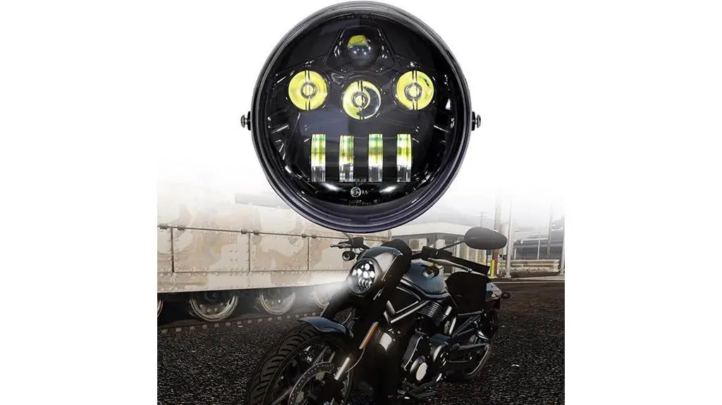 harley v rod led headlight