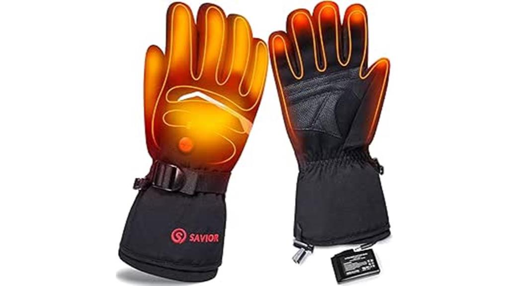 heated gloves for winter