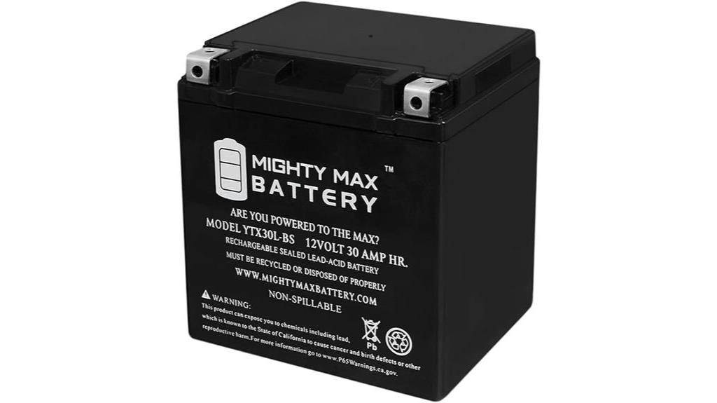 high performance battery for motorcycles