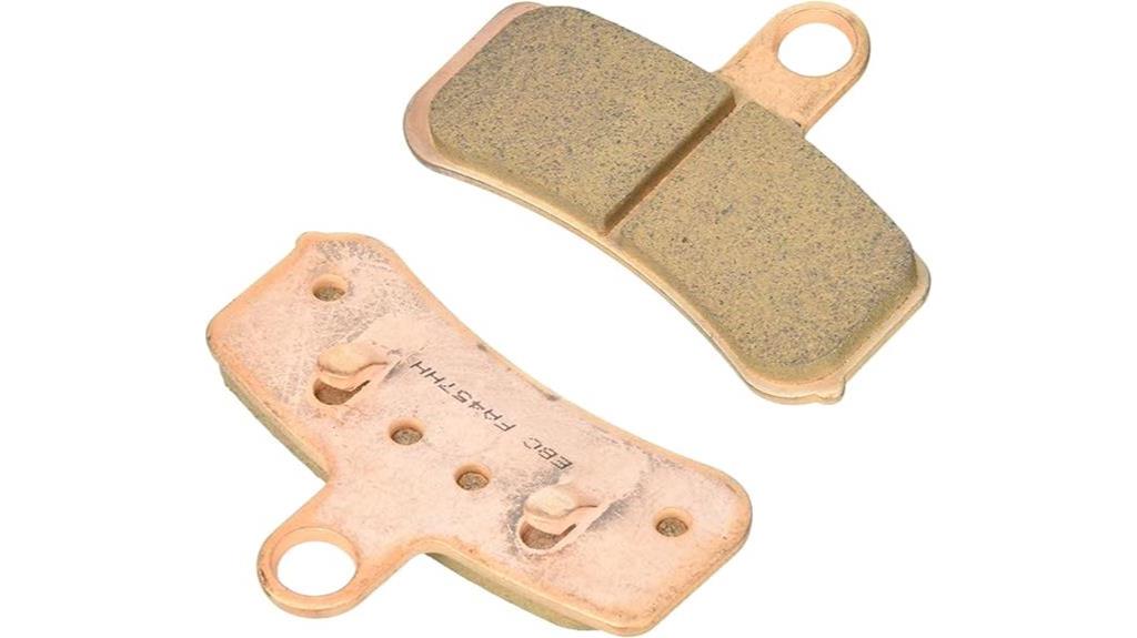 high performance brake pad set