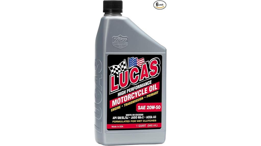 high performance motorcycle oil