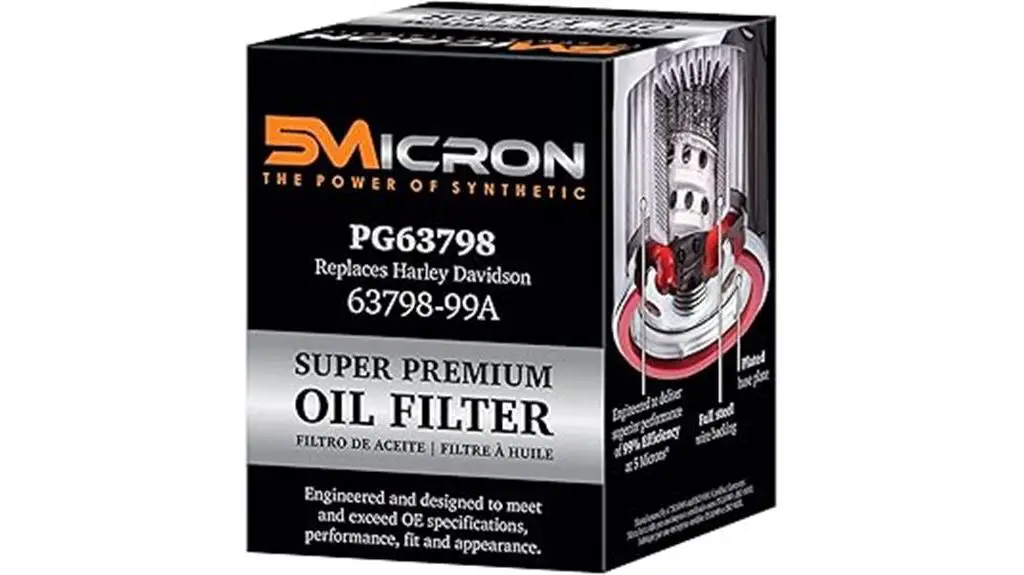 high performance oil filter design