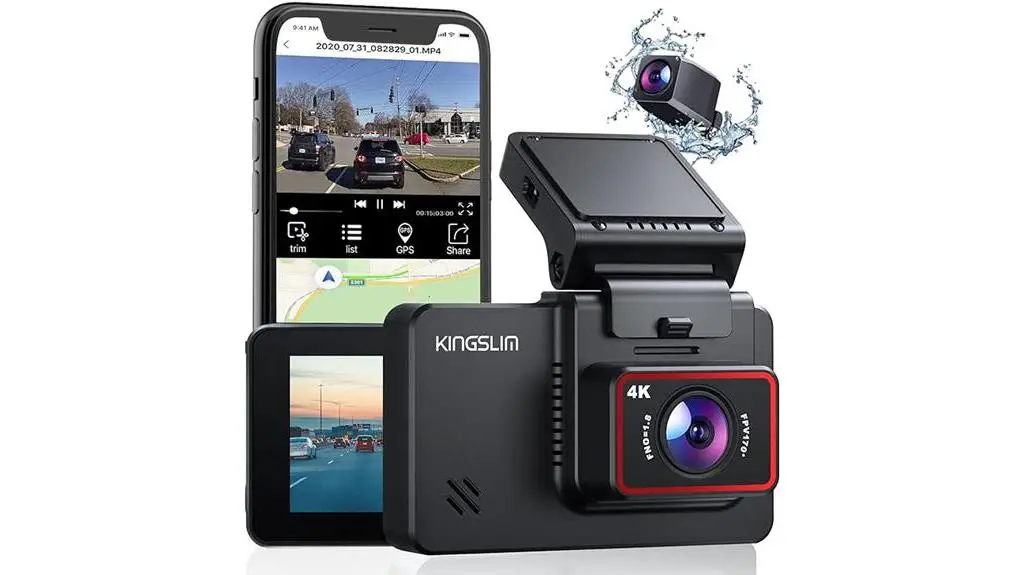 high quality dual dash cam