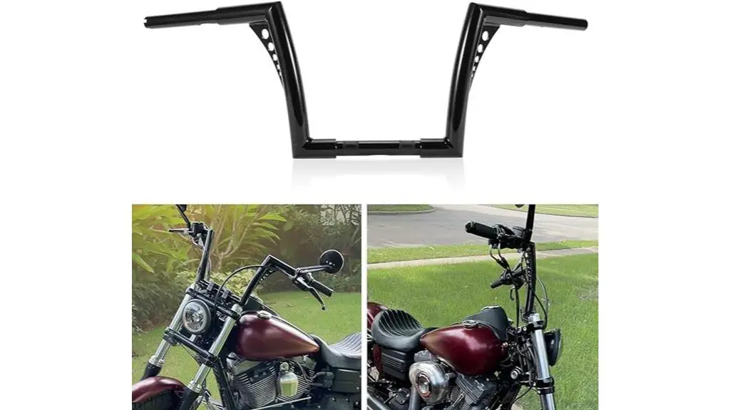 high rise handlebar for motorcycles