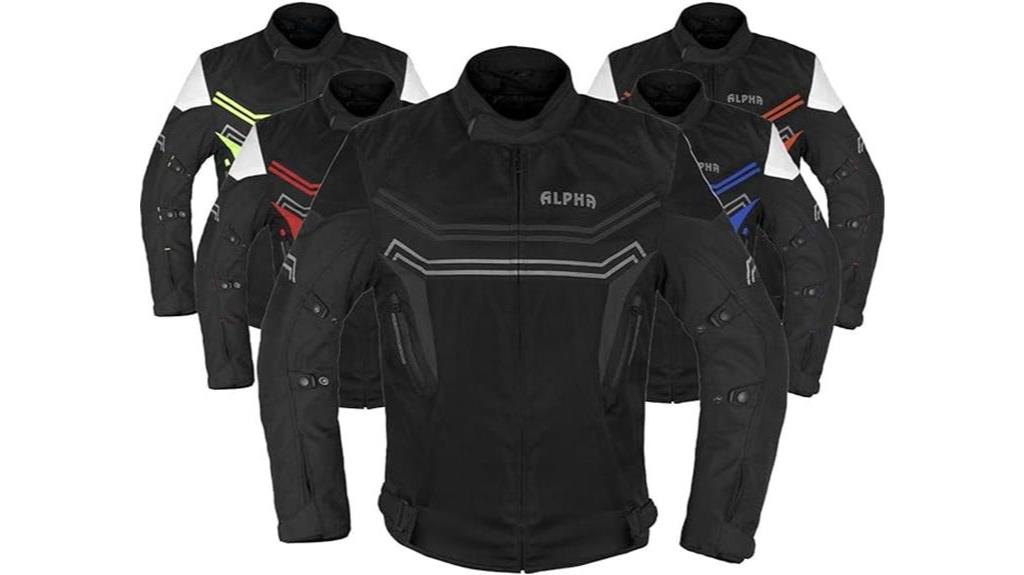 high visibility motorcycle jacket