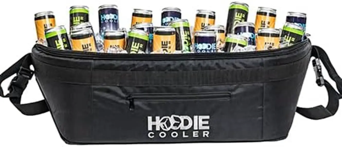 hoodie cooler golf cart