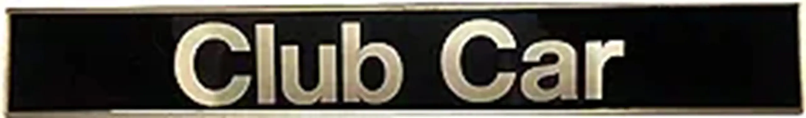 identification plate for golf cart