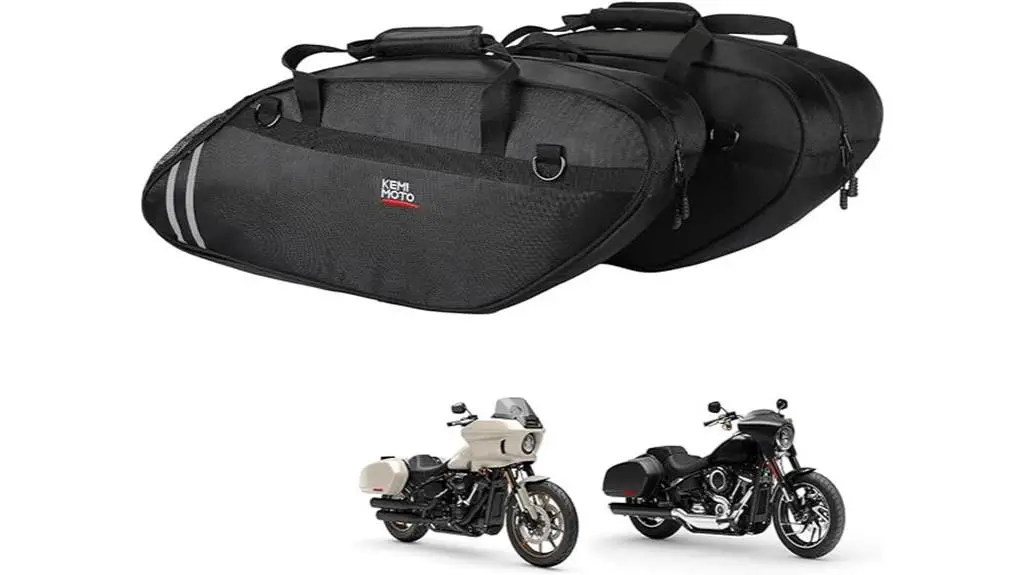 kemimoto saddlebag liners pair