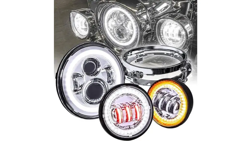 led headlight for harley