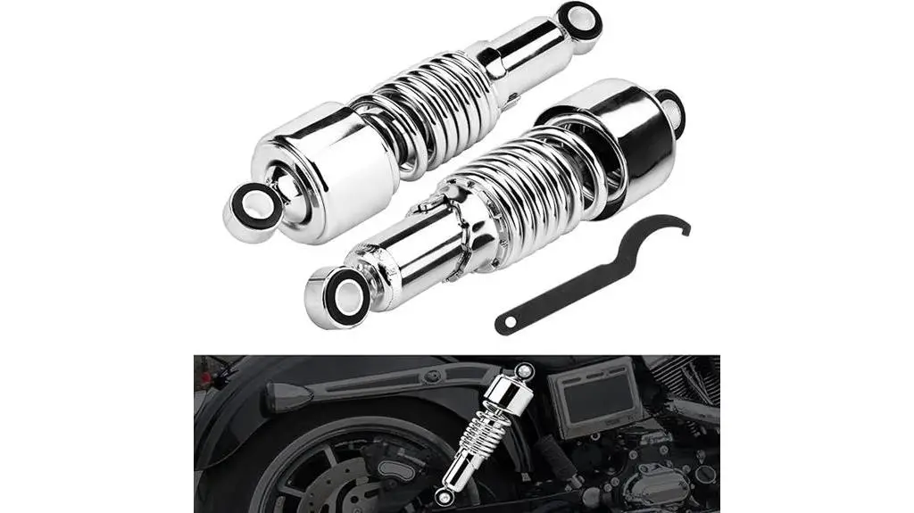 lowering chrome shock absorbers