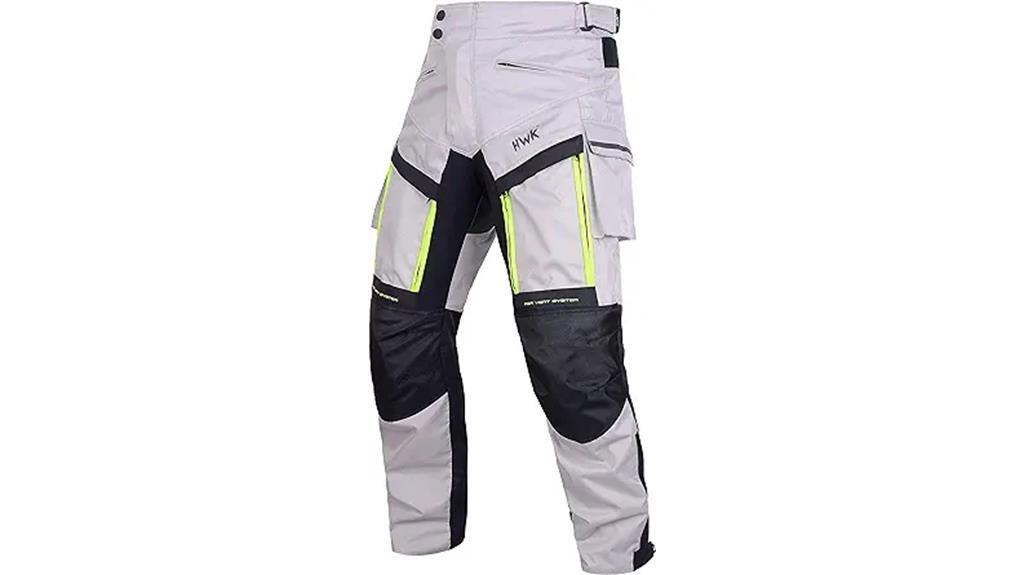 men s motorcycle pants high visibility all purpose