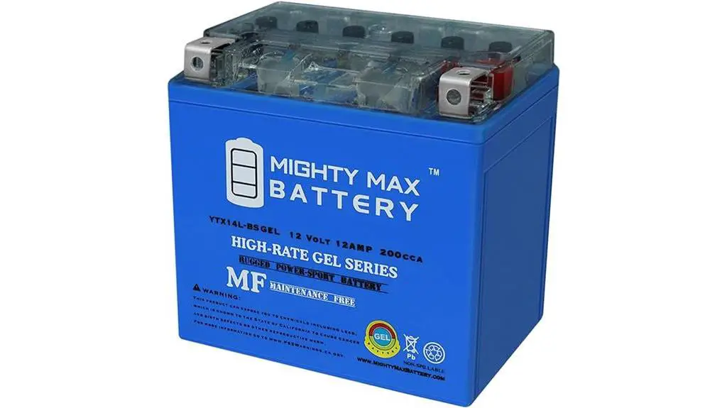 mighty max ytx14l bs battery