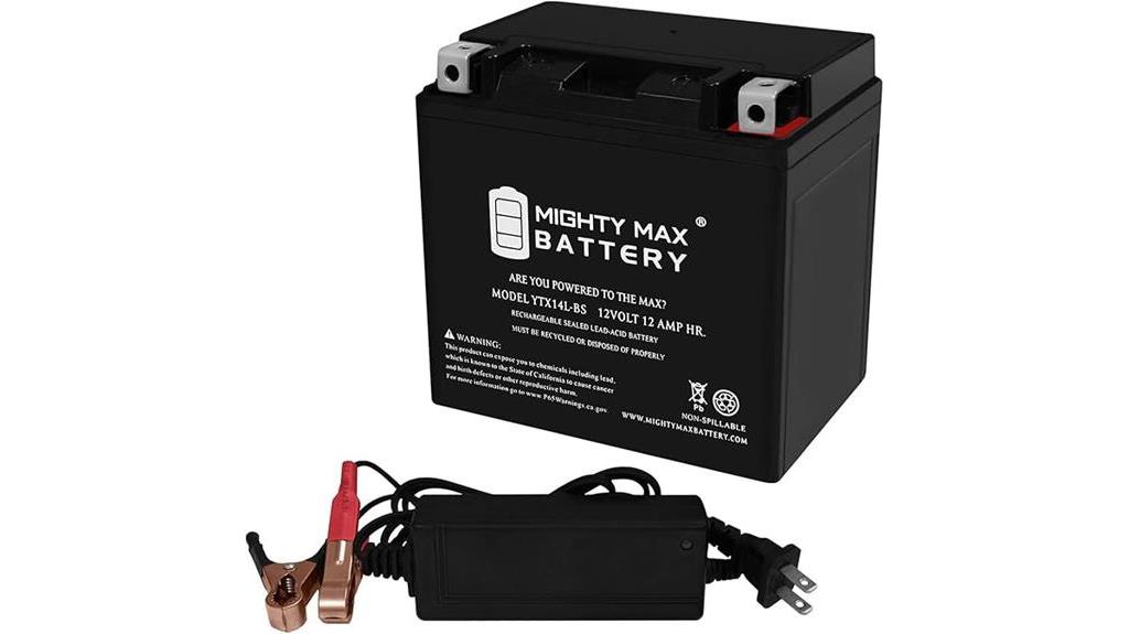 mighty max ytx14l bs battery