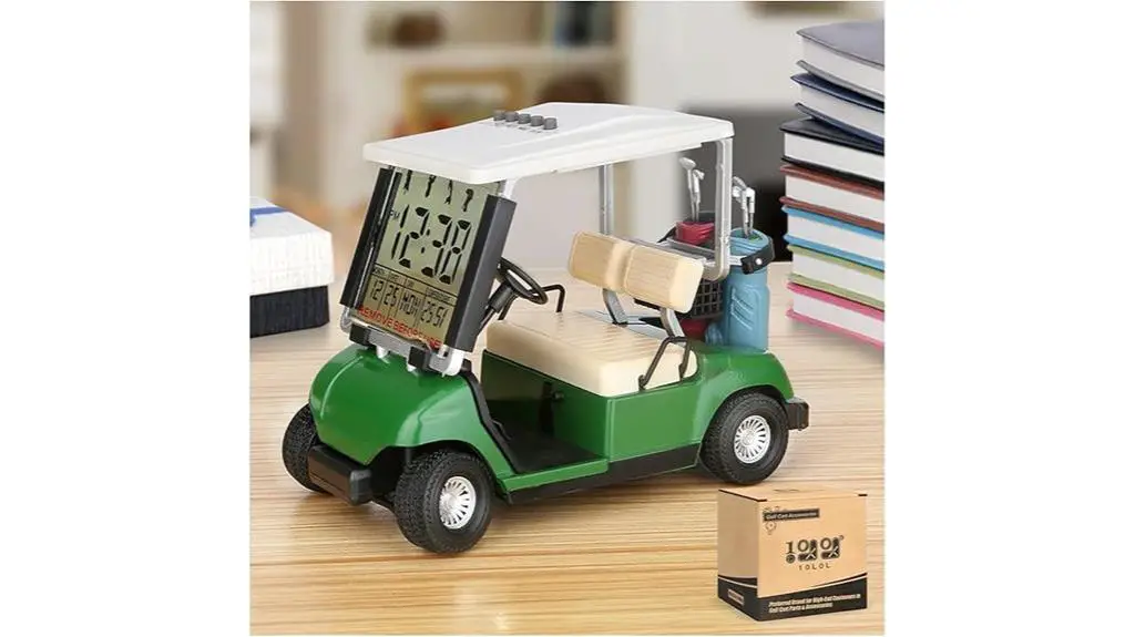 mini golf cart clock