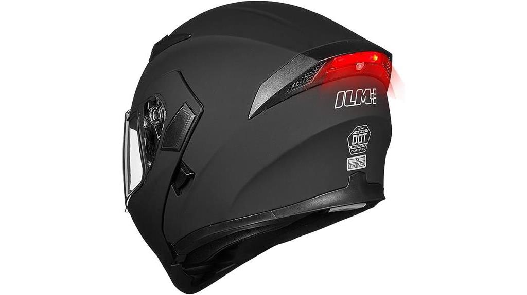 modular full face motorcycle helmet