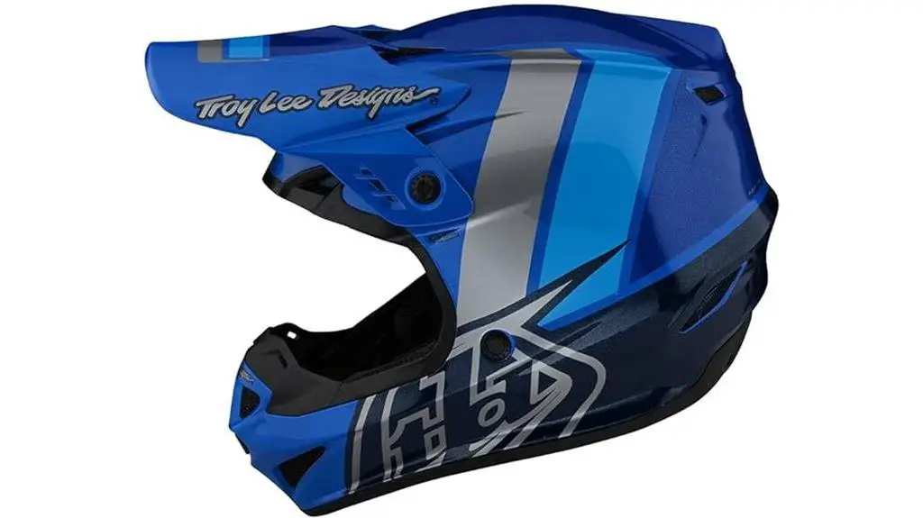 motocross helmet by troy lee designs