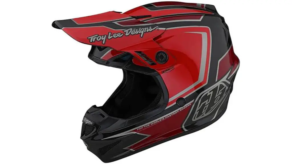 motocross helmet by troy lee designs