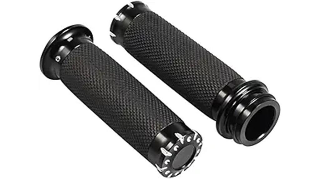 motorcycle black hand grips