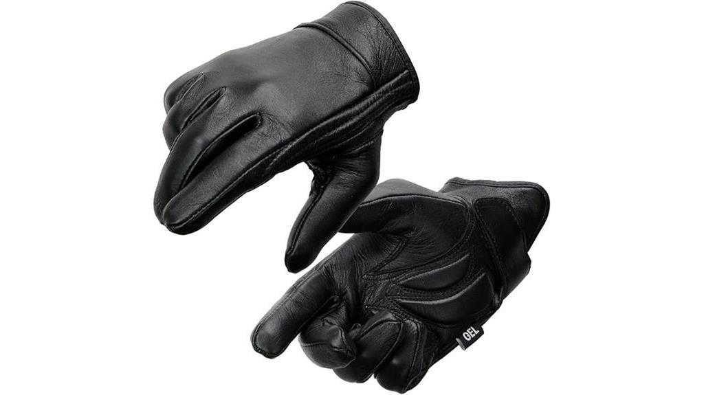 motorcycle gloves with padding