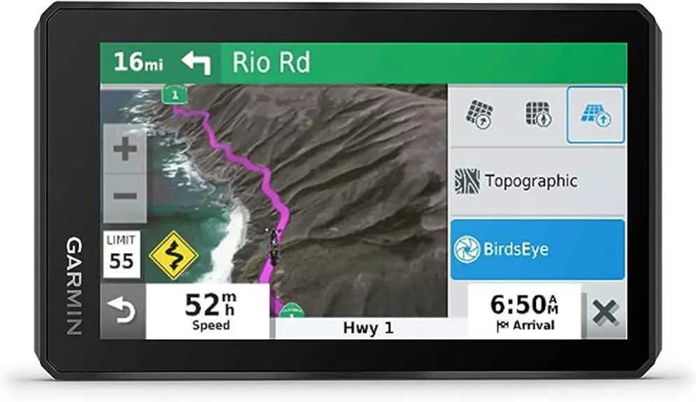 motorcycle gps navigation device