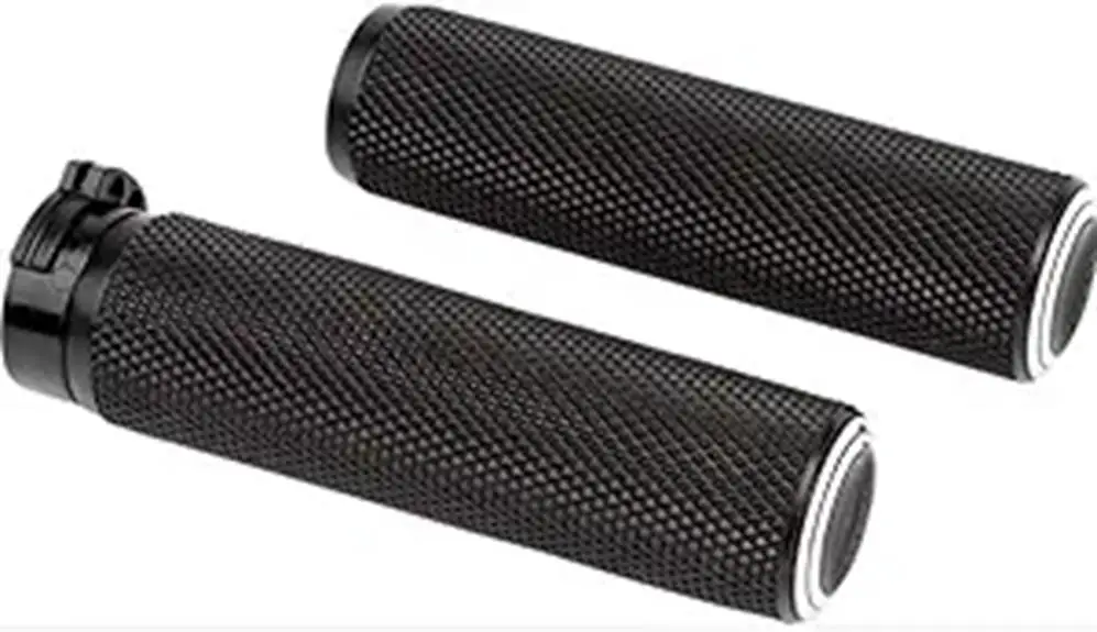 motorcycle grips black color