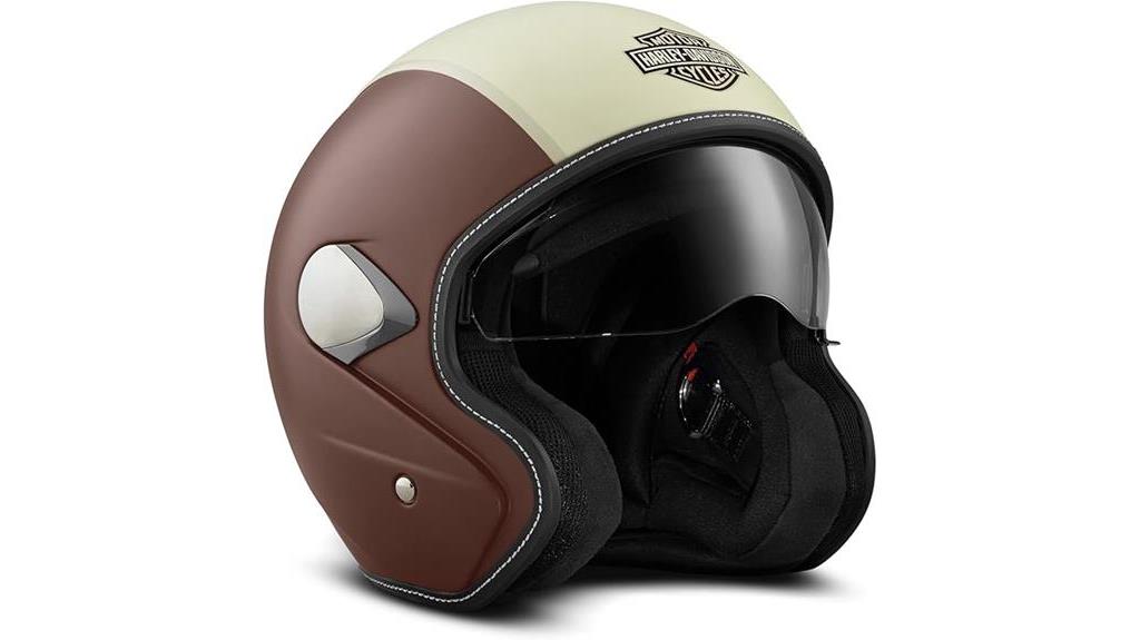 motorcycle helmet with shield