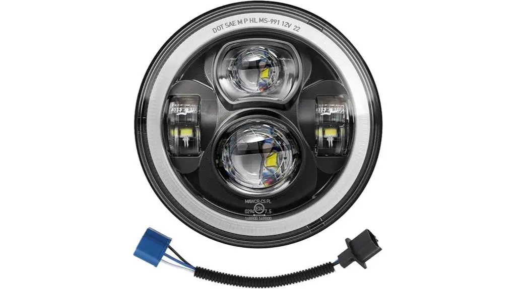 motorcycle led headlight 7