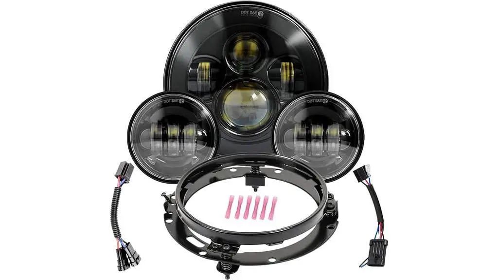 motorcycle led headlight kit