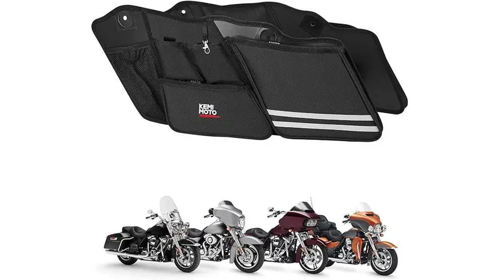 motorcycle saddle bag organizers