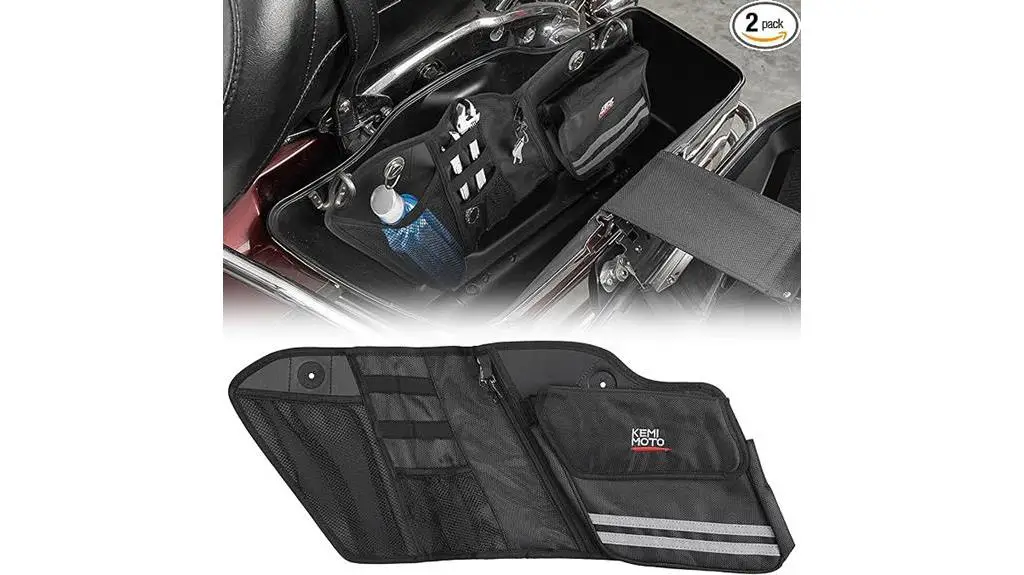 motorcycle saddlebag organizers for touring