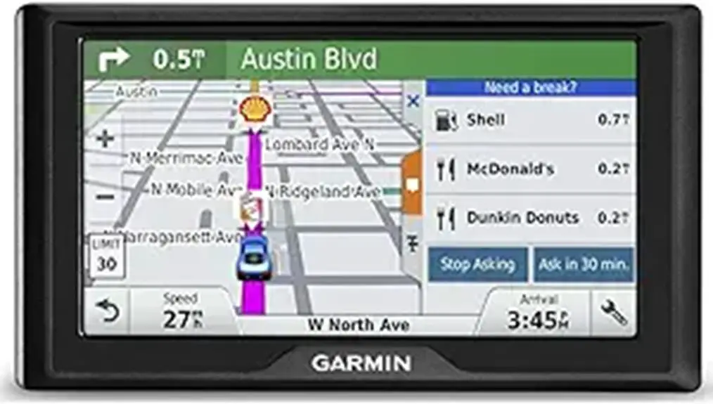 navigating with garmin gps