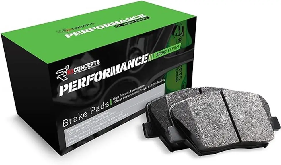 performance brake pads for honda and acura